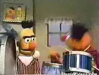 Bert and Ernie Heavy Metal